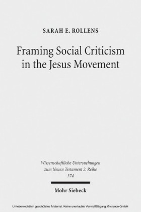Framing Social Criticism in the Jesus Movement