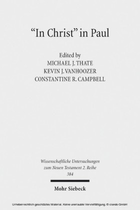 'In Christ' in Paul