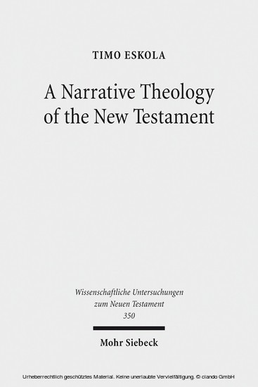 A Narrative Theology of the New Testament main product photo