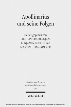 Apollinarius und seine Folgen