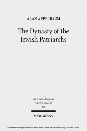 The Dynasty of the Jewish Patriarchs