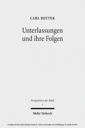 Unterlassungen und ihre Folgen