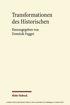 Transformationen des Historischen