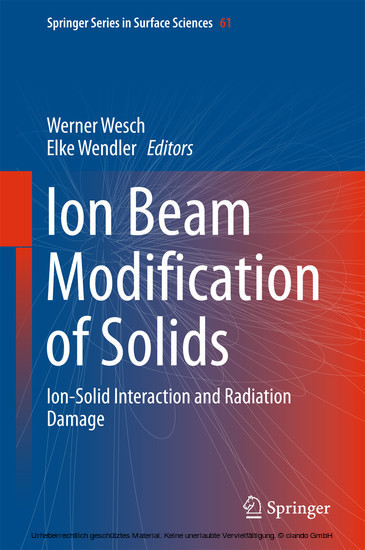 Ion Beam Modification of Solids main product photo