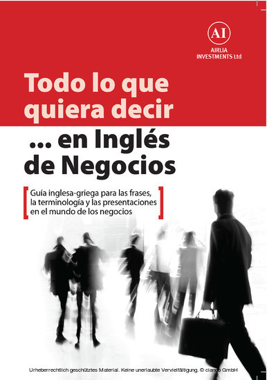Todo Lo Que Quiera Decir ... En Inglés De Negocios main product photo
