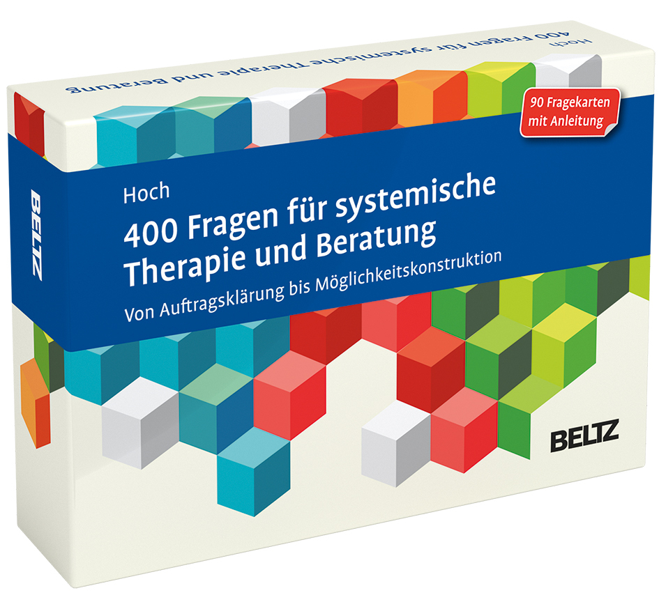 400 Fragen für systemische Therapie und Beratung, 90 Fragekarten main product photo
