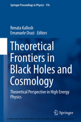 Theoretical Frontiers in Black Holes and Cosmology