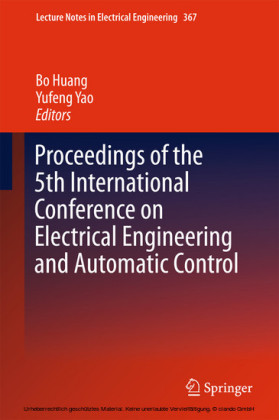 Proceedings of the 5th International Conference on Electrical Engineering and Automatic Control