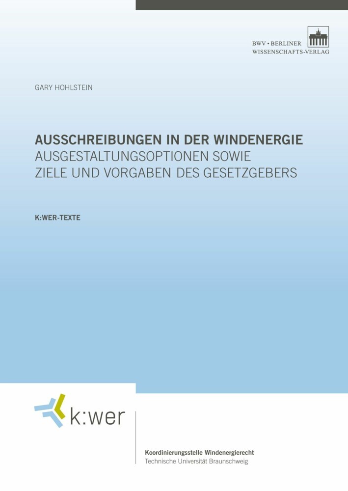 Ausschreibungen in der Windenergie main product photo