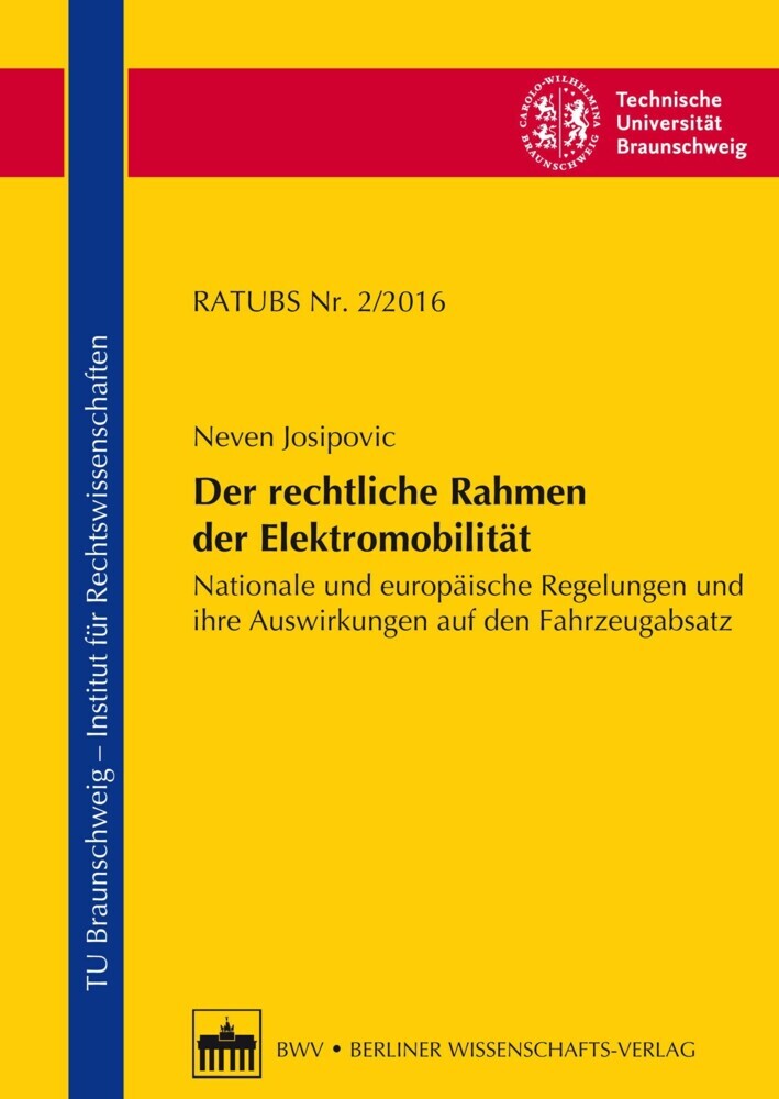 Der rechtliche Rahmen der Elektromobilität main product photo