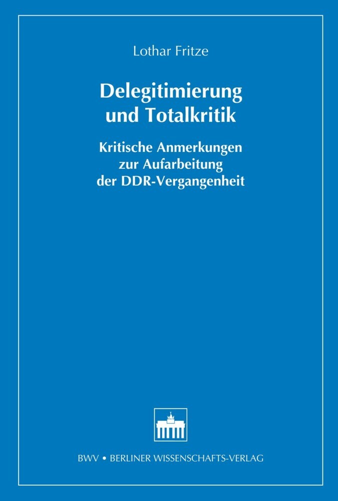 Delegitimierung und Totalkritik main product photo