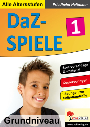 DaZ-Spiele in drei Niveaustufen. Bd.2