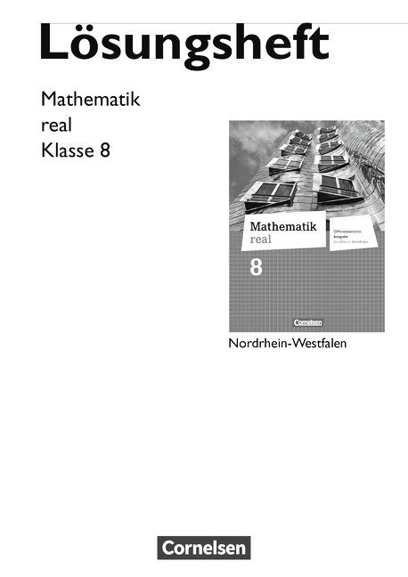 Mathematik real - Differenzierende Ausgabe Nordrhein-Westfalen - 8. Schuljahr main product photo