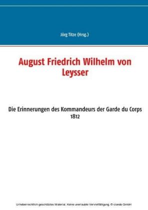 August Friedrich Wilhelm von Leysser