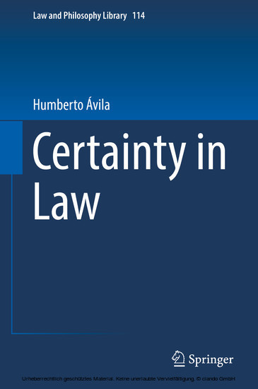 Certainty in Law main product photo