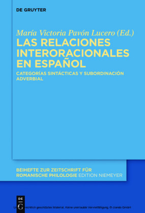 Las relaciones interoracionales en español