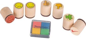 Motivationsstempel-Set in Dose