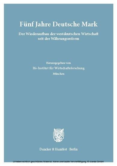 Fünf Jahre Deutsche Mark. main product photo