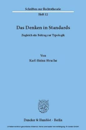 Das Denken in Standards.