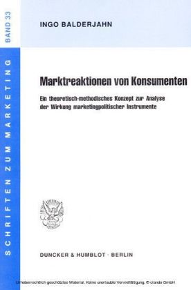 Marktreaktionen von Konsumenten.