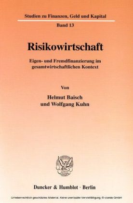 Risikowirtschaft.