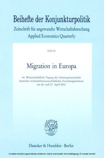 Migration in Europa. main product photo