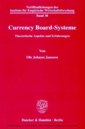 Currency Board-Systeme.