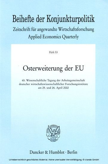 Osterweiterung der EU. main product photo
