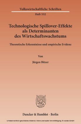 Technologische Spillover-Effekte als Determinanten des Wirtschaftswachstums.