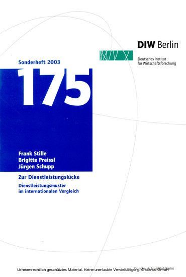 Zur Dienstleistungslücke. main product photo