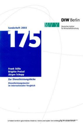 Zur Dienstleistungslücke.