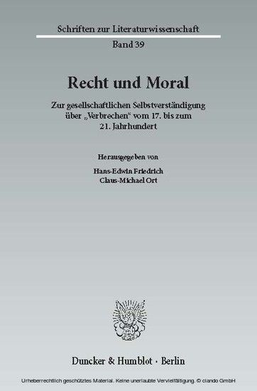 Recht und Moral. main product photo