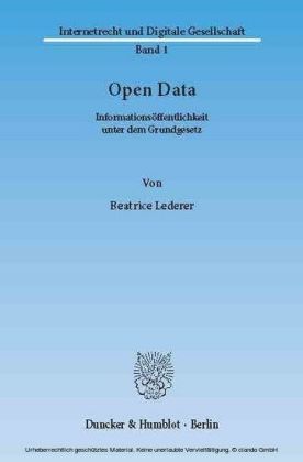 Open Data.