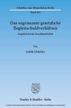 Das sogenannte gesetzliche Begleitschuldverhältnis.