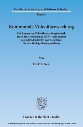 Kommunale Videoüberwachung.