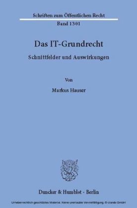 Das IT-Grundrecht.