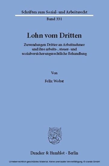 Lohn vom Dritten. main product photo