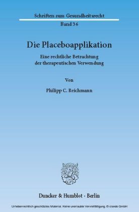 Die Placeboapplikation.