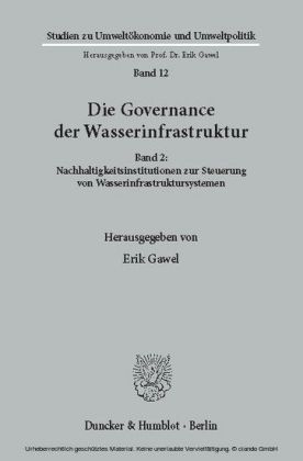 Die Governance der Wasserinfrastruktur.