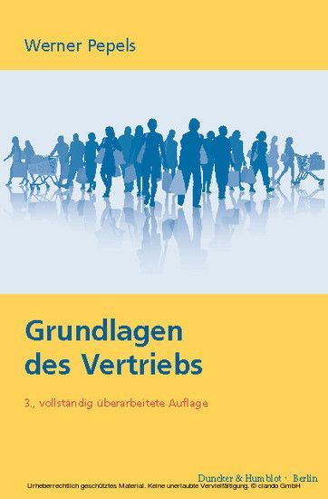 Grundlagen des Vertriebs. main product photo