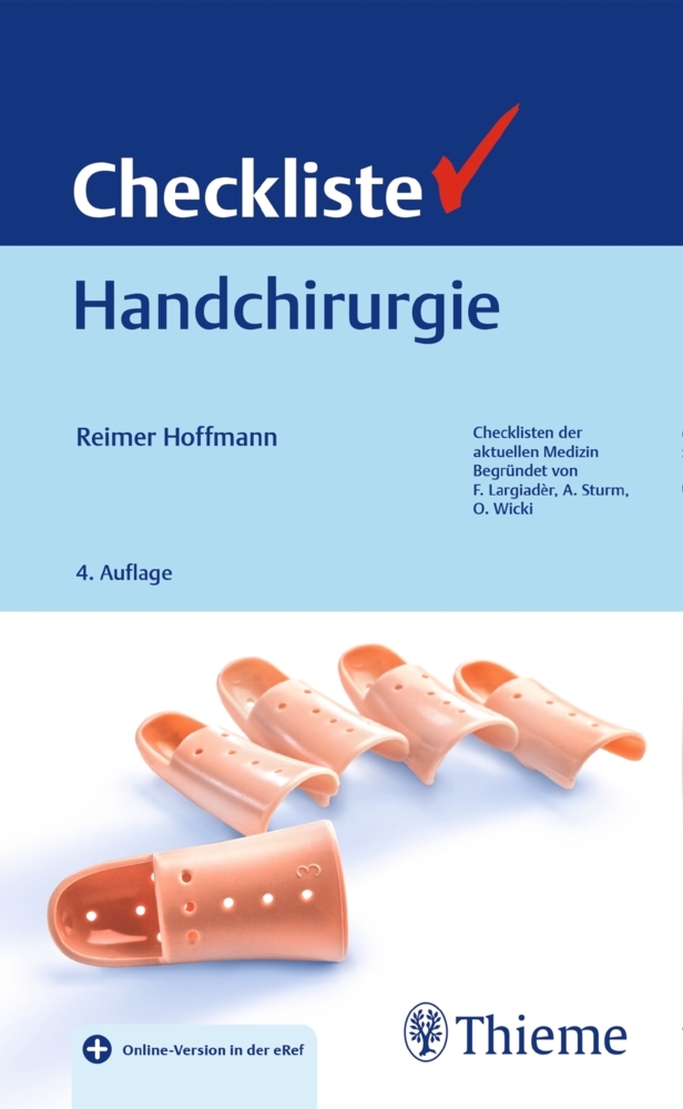 Checkliste Handchirurgie main product photo