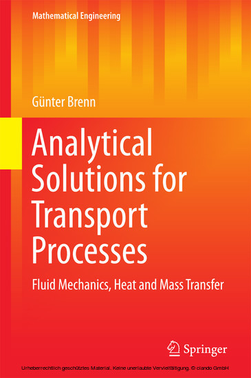 Analytical Solutions for Transport Processes main product photo