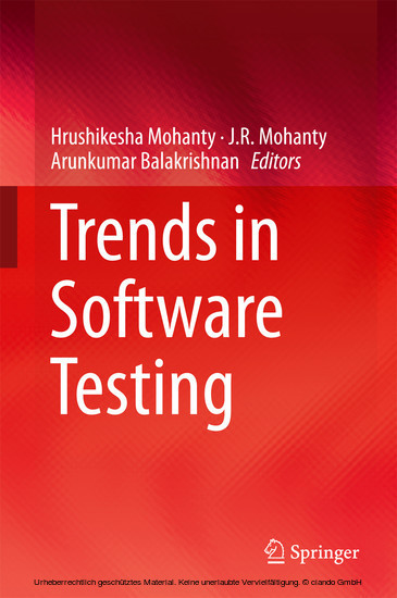 Trends in Software Testing main product photo