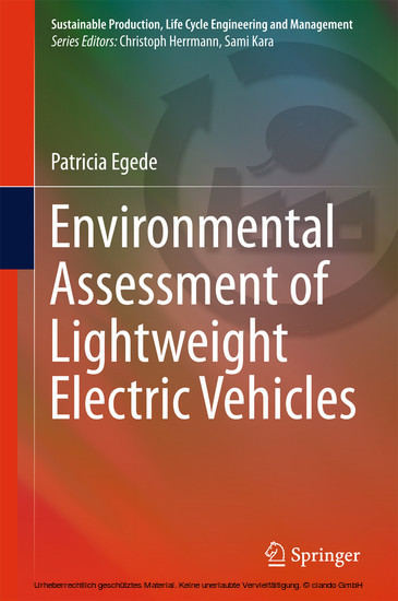 Environmental Assessment of Lightweight Electric Vehicles main product photo