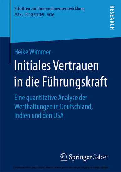 Initiales Vertrauen in die Führungskraft main product photo