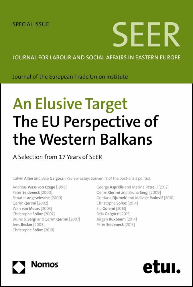An Elusive Target: The EU Perspective of the Western Balkans main product photo