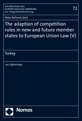 The adaption of competition rules in new and future member states to European Union Law (V)