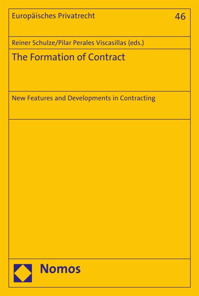 The Formation of Contract main product photo