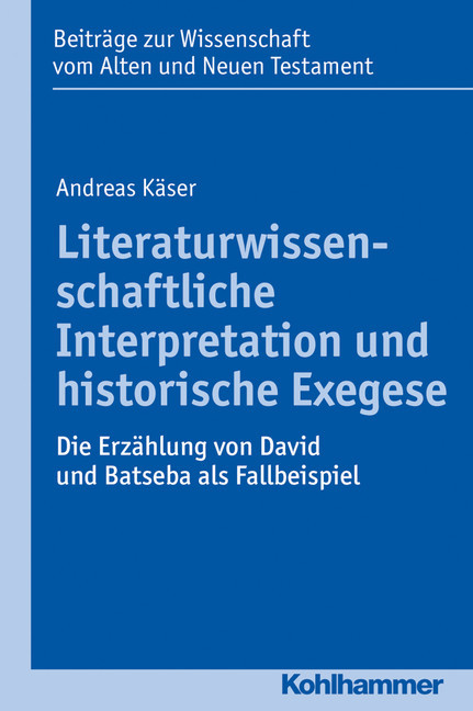 Literaturwissenschaftliche Interpretation und historische Exegese main product photo