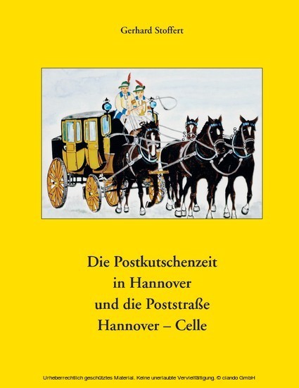 Die Postkutschenzeit in Hannover main product photo
